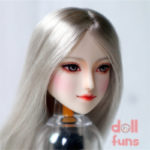 Dollfuns Obitsu OB27 Silver Hair Beauty Customized Head Sculpt N101 - Image 2
