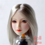 Dollfuns Obitsu OB27 Silver Hair Beauty Customized Head Sculpt N101 - Image 4