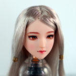 Dollfuns Obitsu OB27 Silver Hair Customized Head Sculpt HD30 - Image 2