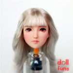Dollfuns Obitsu OB27 Customized White Hair Head Sculpt CN010