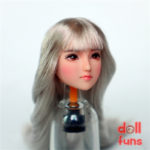 Dollfuns Obitsu OB27 Customized White Hair Head Sculpt CN010 - Image 3