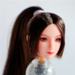 Dollfuns Obitsu OB27 Pony Tail Hair Customized Head Sculpt KE43