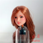 Dollfuns Obitsu OB27 Customized Long Hair Beauty Head Sculpt KE40 - Image 4
