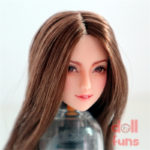 Dollfuns Obitsu OB27 Customized Browm Hair Beauty Head Sculpt SY53 - Image 3