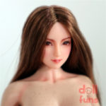 Dollfuns Obitsu OB27 Customized Browm Hair Beauty Head Sculpt SY53