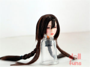Dollfuns Obitsu OB27 Customized Long Plait Beauty Head Sculpt N018 - Image 3