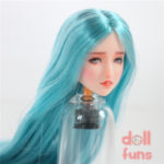Dollfuns Obitsu OB27 Blue Hair Beauty Customized Head Sculpt N012 - Image 3