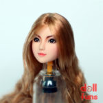 Dollfuns Obitsu OB27 Customized  Gold Hair Beauty Head Sculpt KE064 - Image 4