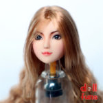 Dollfuns Obitsu OB27 Customized  Gold Hair Beauty Head Sculpt KE064